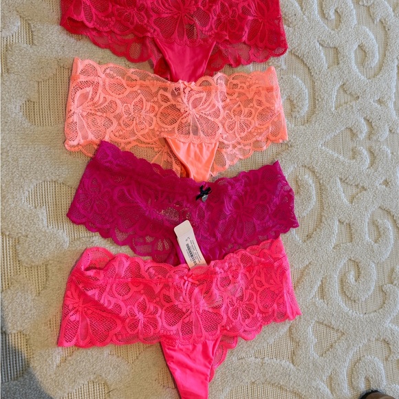Other - Lace Women's Intimates Set - Red, Pink, Orange